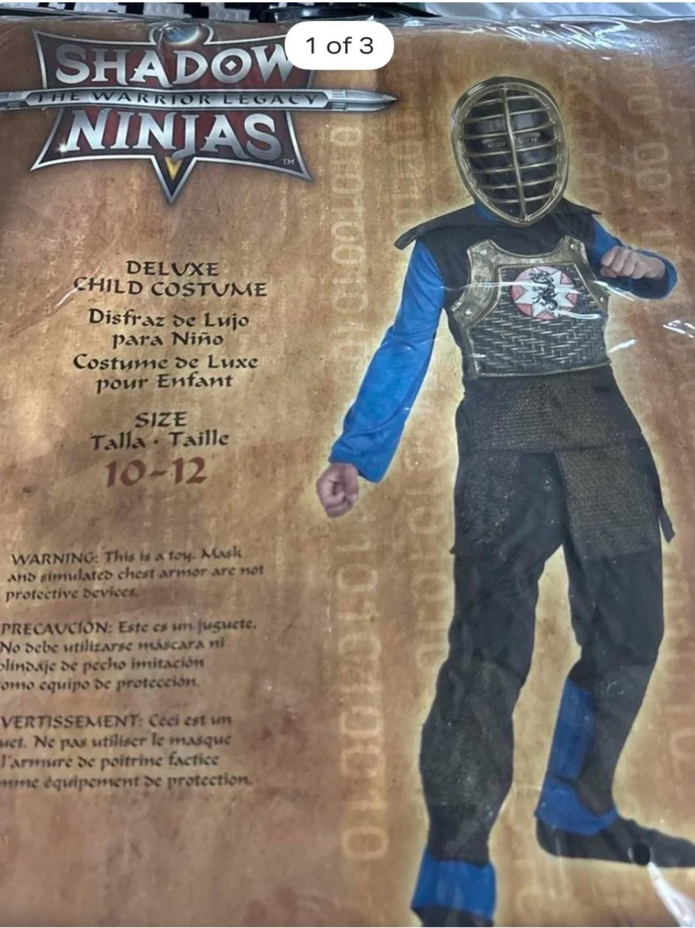 Deluxe Blue Child Costume - Size 10-12